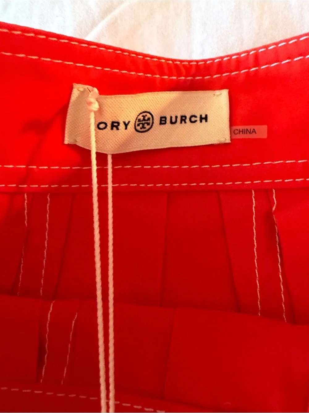 Tory Burch Multicolor Plaid A-Line Midi Skirt